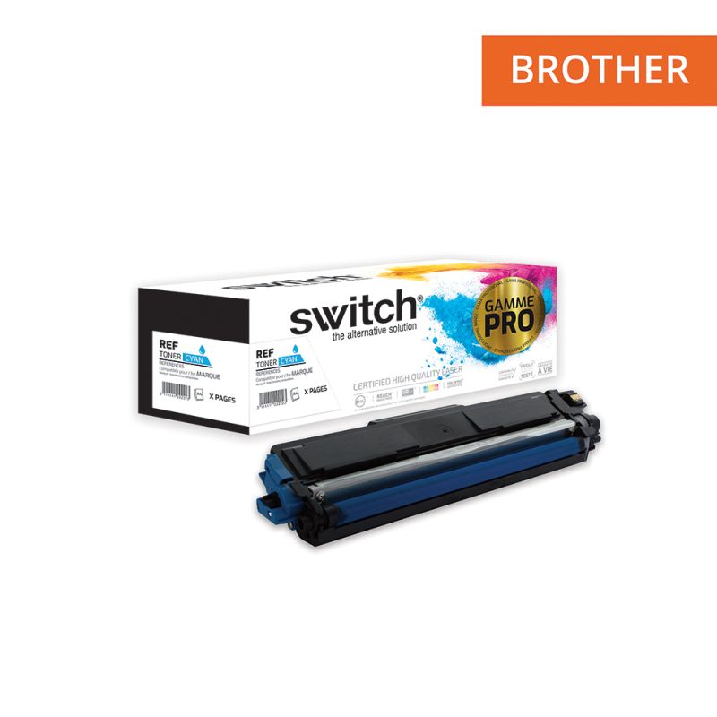 SWITCH - Toner compatible Brother TN247/ TN243 - Cyan -2 300 pages