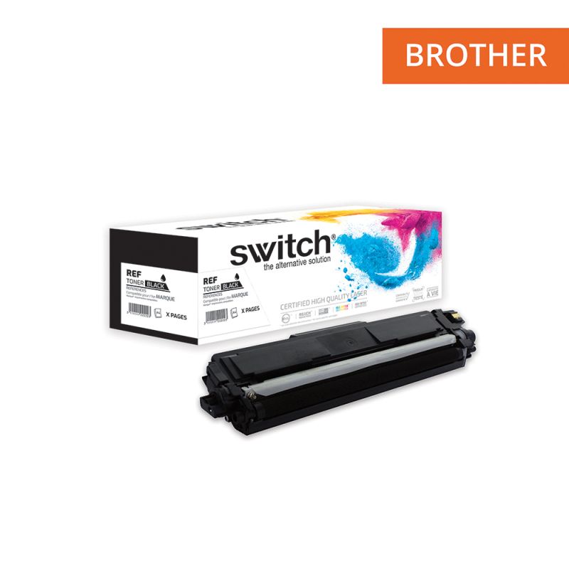 SWITCH - Toner compatible Brother TN247/ TN243 - Noire -3 000 pages