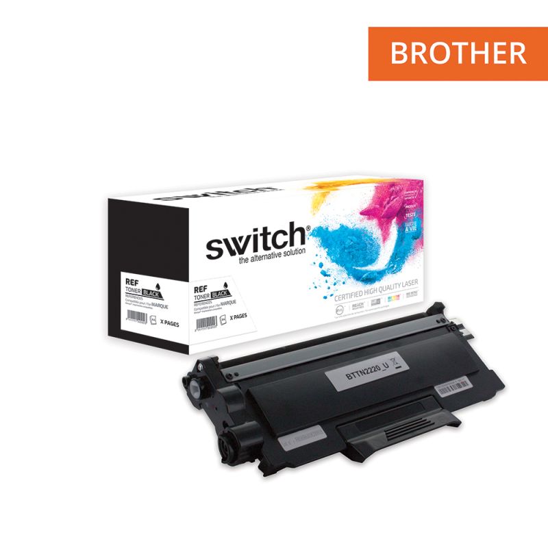 SWITCH - Toner compatible Brother TN2220/ TN2010- 2 600 pages