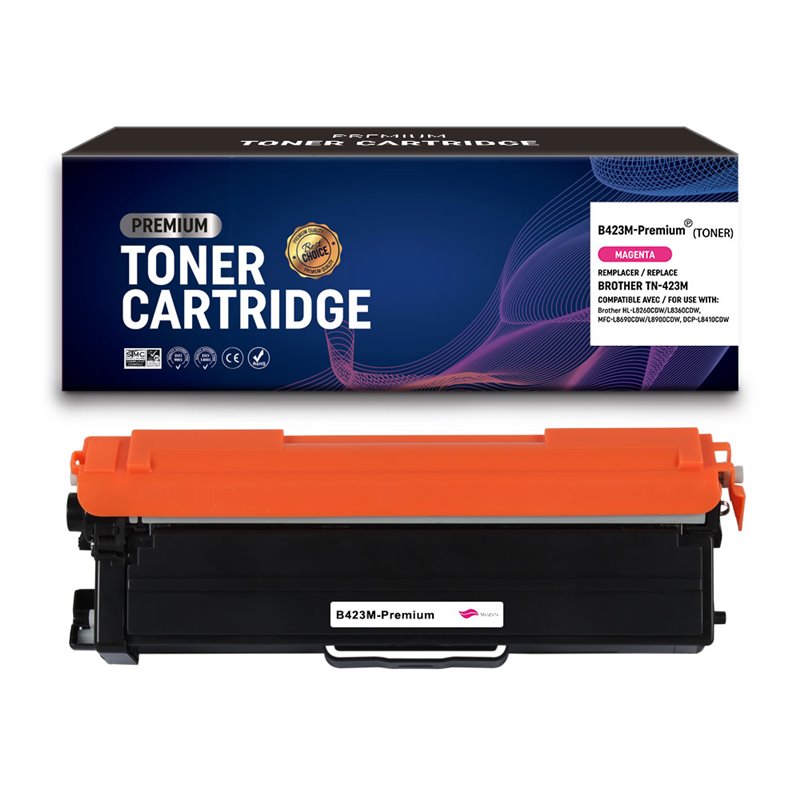 Premium Compatible- Toner compatible Brother TN421/ TN423/ TN426 - Magenta