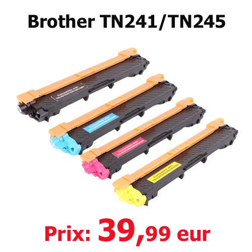 T3Azur - 4 Toners Laser compatibles pour Brother HL L2310D, HL L2350DW,  TN2420 - 3 000 pages - T3AZUR - Cartouche d'encre - Rue du Commerce